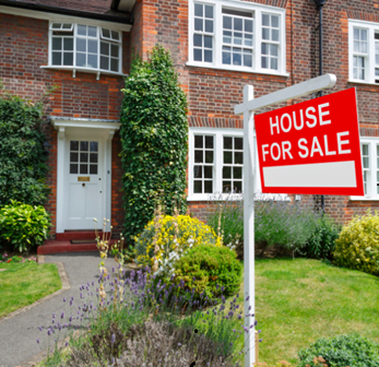 House for sale sign